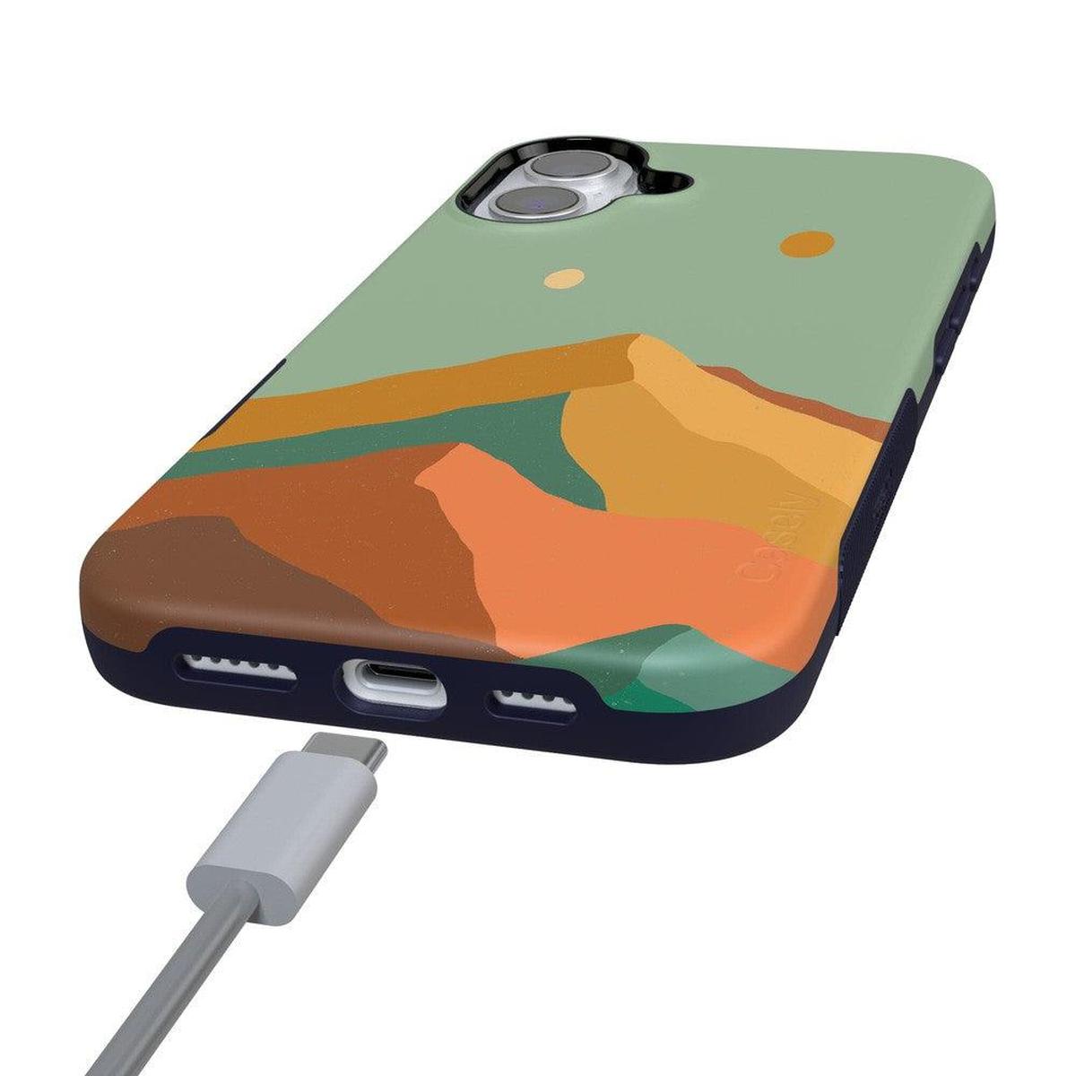 Endless Peaks | Colorblock Mountain Case iPhone Case get.casely