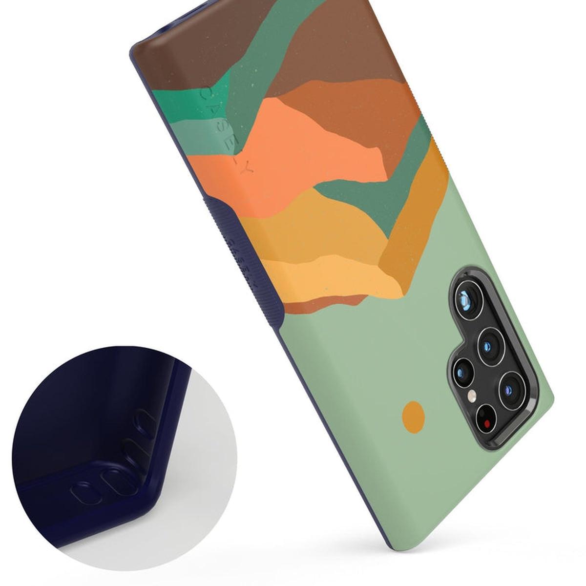 Endless Peaks | Colorblock Mountain Samsung Case Samsung Case get.casely