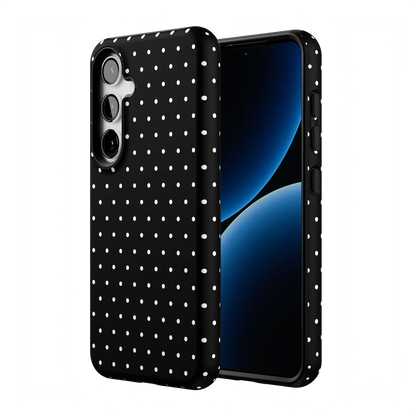 On the Dot | White Polka Dot Case