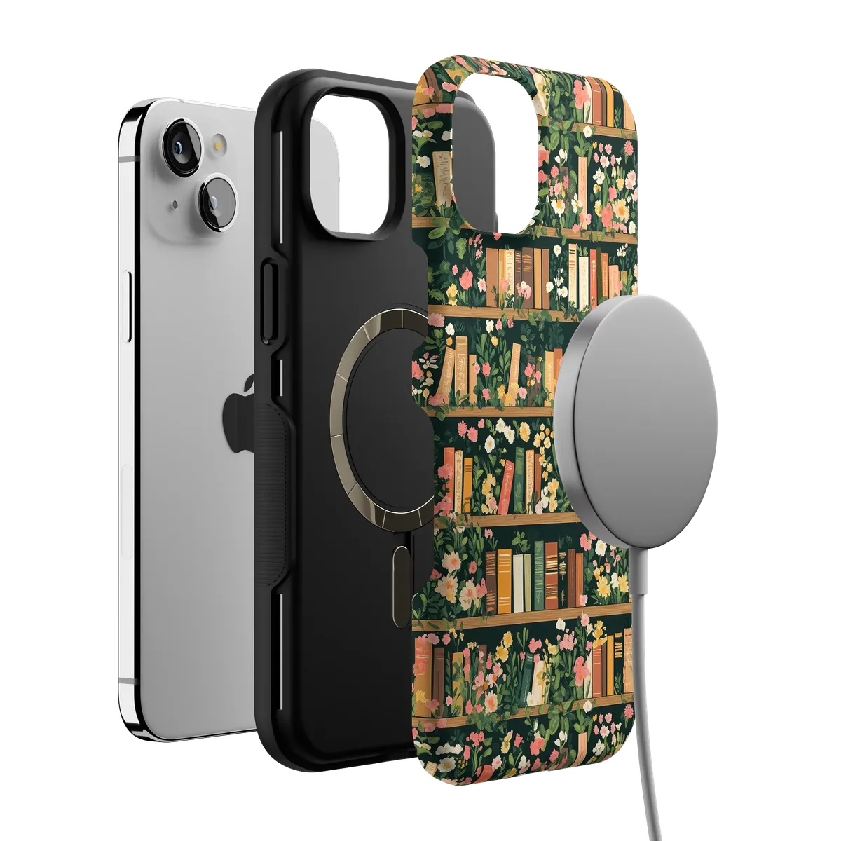 Book Nook | Floral Library Case