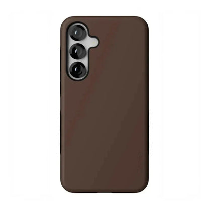Espresso Brown | The Boyfriend Collection Phone Case get.casely Bold Flex + MagSafe® Galaxy S25 Plus