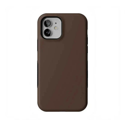 Espresso Brown | The Boyfriend Collection Phone Case get.casely Bold Flex + MagSafe® iPhone 12 Mini