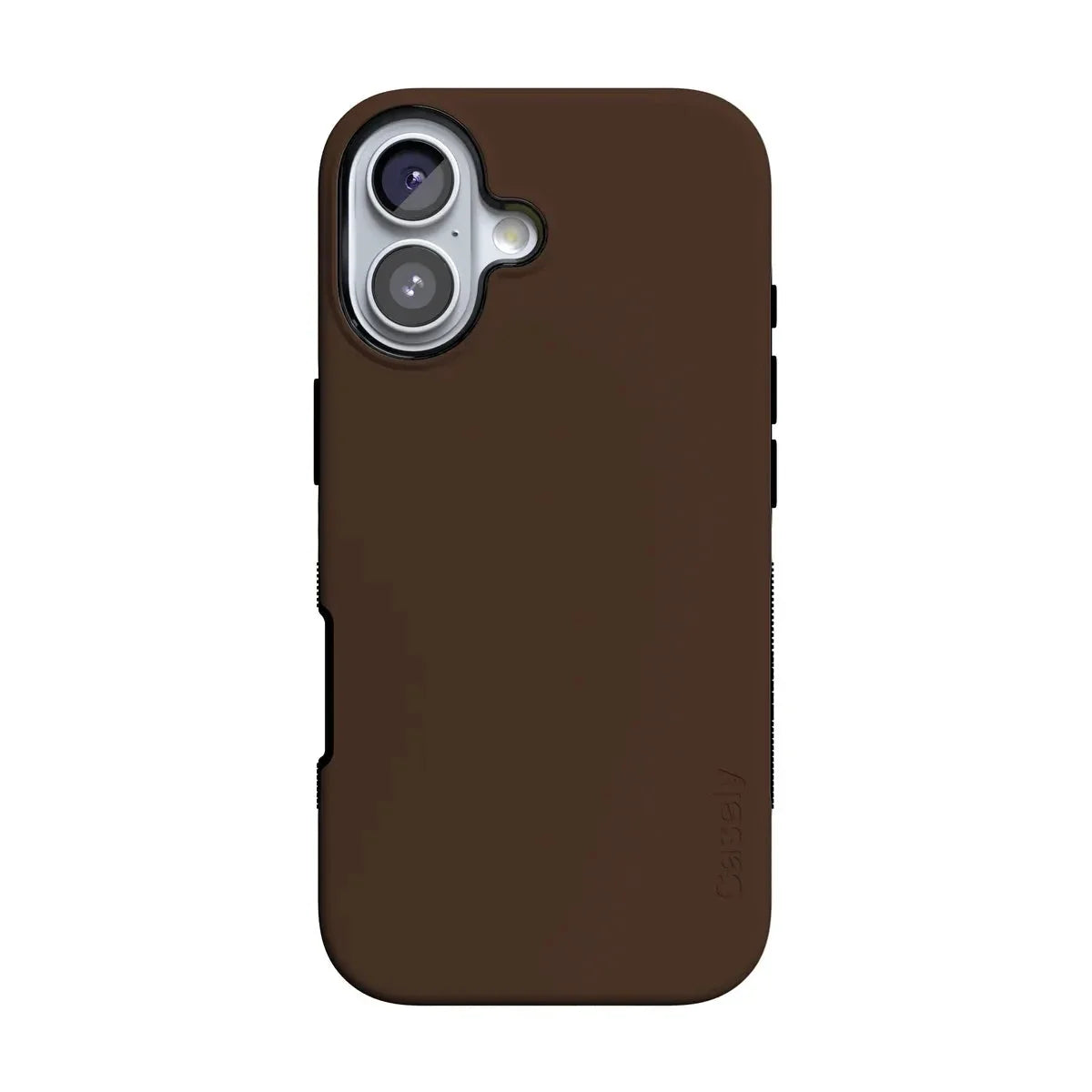 Espresso Brown | The Boyfriend Collection Phone Case get.casely Bold Flex + MagSafe® iPhone 17