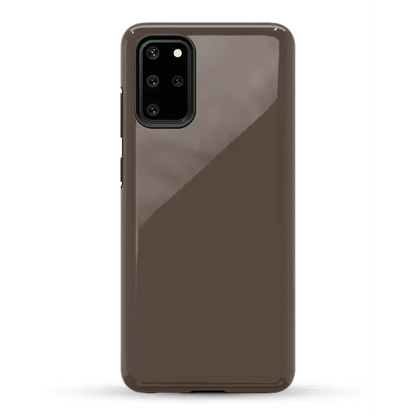 Espresso Brown | The Boyfriend Collection Phone Case get.casely Essential Galaxy S20 Plus