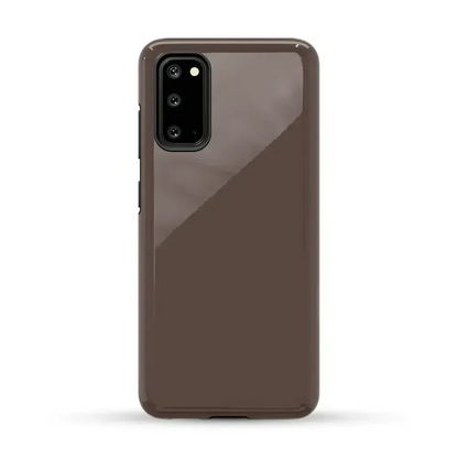 Espresso Brown | The Boyfriend Collection Phone Case get.casely Essential Galaxy S20