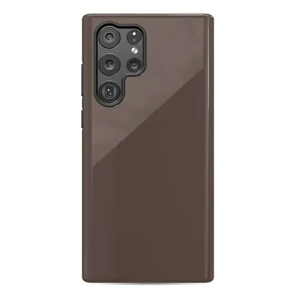 Espresso Brown | The Boyfriend Collection Phone Case get.casely Essential Galaxy S22 Ultra
