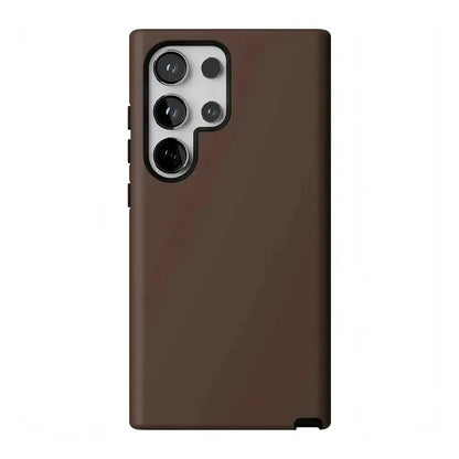 Espresso Brown | The Boyfriend Collection Phone Case get.casely Essential Galaxy S24 Ultra