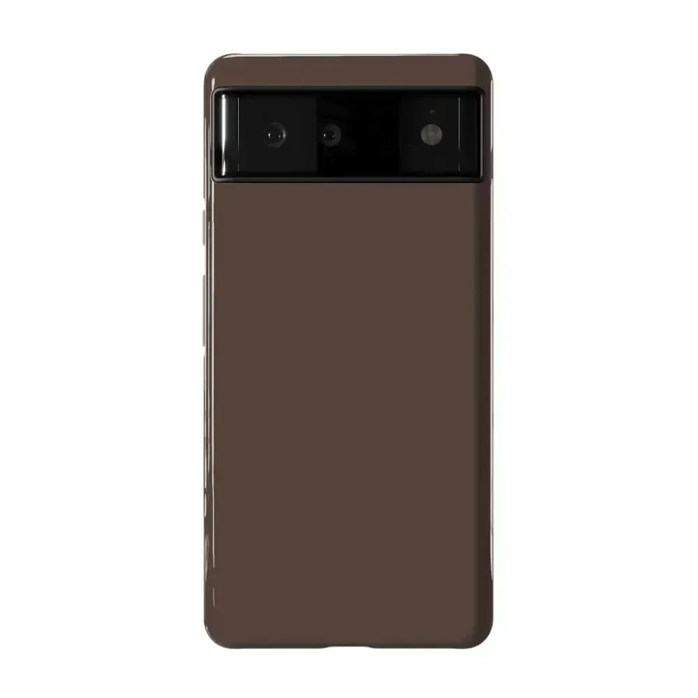 Espresso Brown | The Boyfriend Collection Phone Case get.casely Essential Google Pixel 6