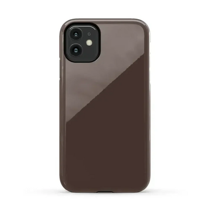 Espresso Brown | The Boyfriend Collection Phone Case get.casely Essential iPhone 11