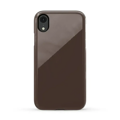 Espresso Brown | The Boyfriend Collection Phone Case get.casely Essential iPhone XR