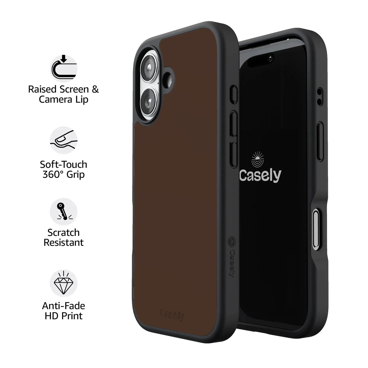 Espresso Brown | The Boyfriend Collection Phone Case get.casely