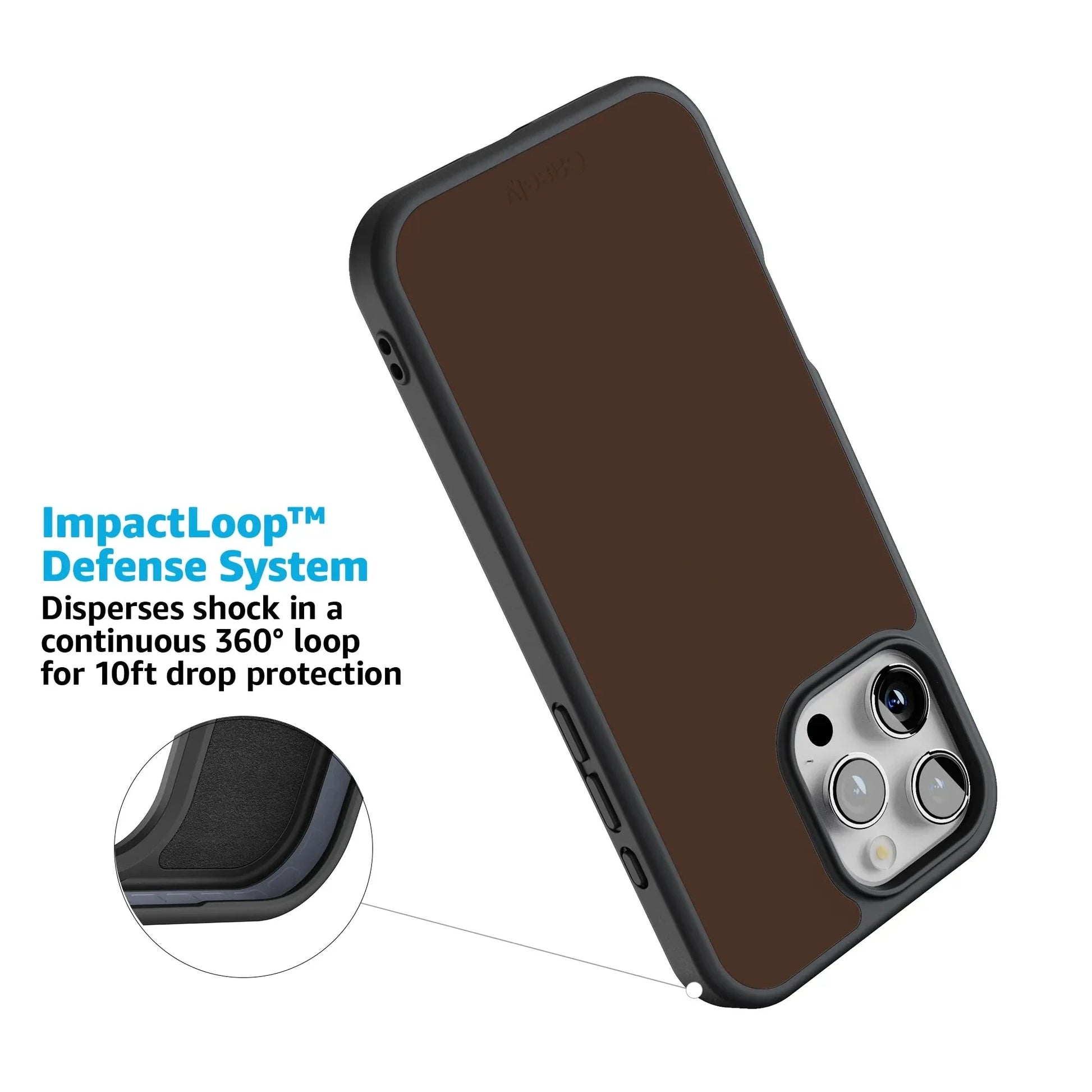 Espresso Brown | The Boyfriend Collection Phone Case get.casely