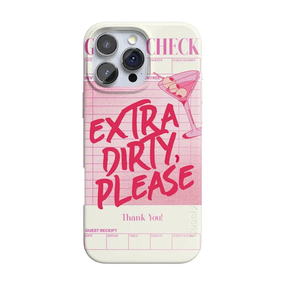 Extra Dirty Please | Fun on Weekdays Case iPhone Case get.casely Classic + MagSafe® iPhone 16 Pro Max