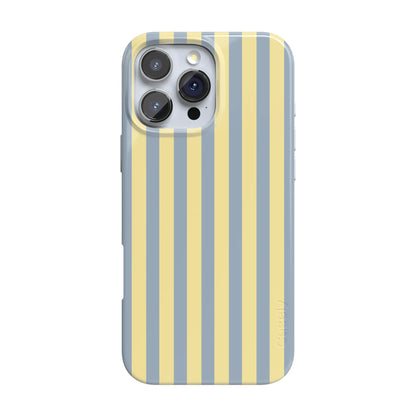 Coastline Stripes | Blue & Yellow Case