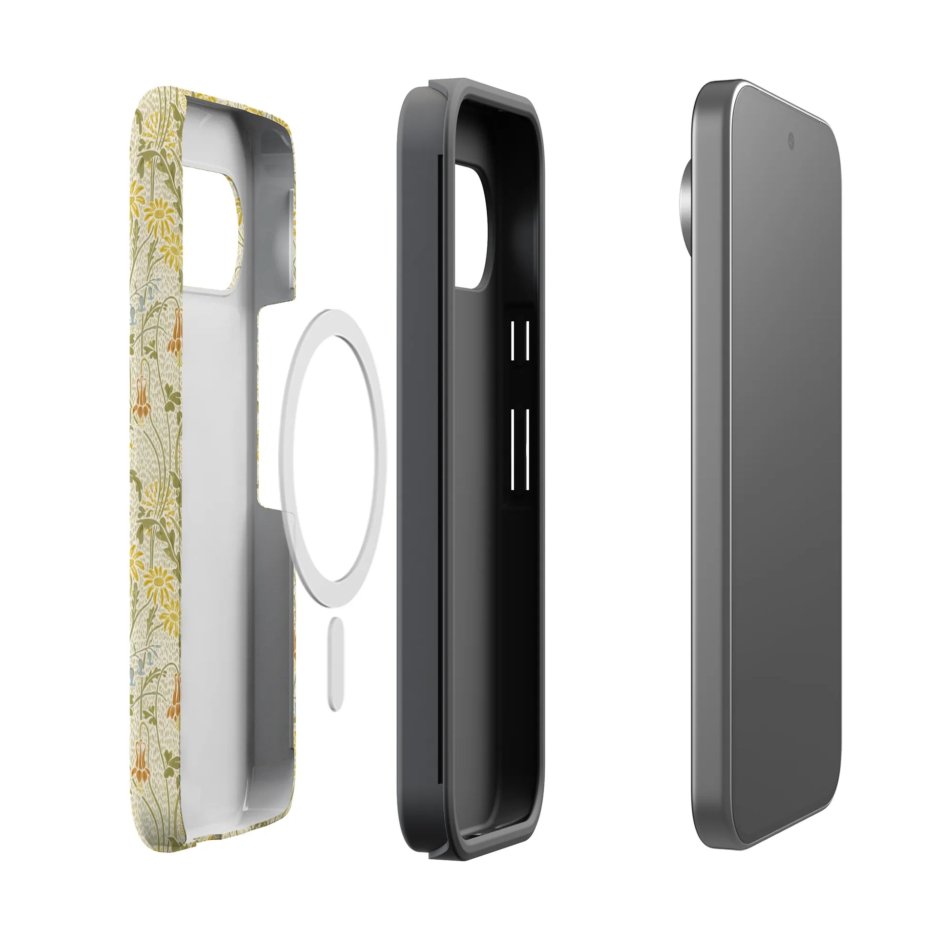 Boho Blooms | Golden Floral Case