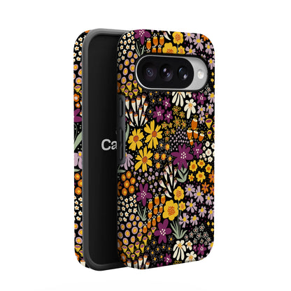 Falling for You | Plum Floral Google Pixel Case