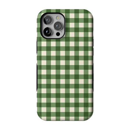 Checked Twice | Green Plaid Case