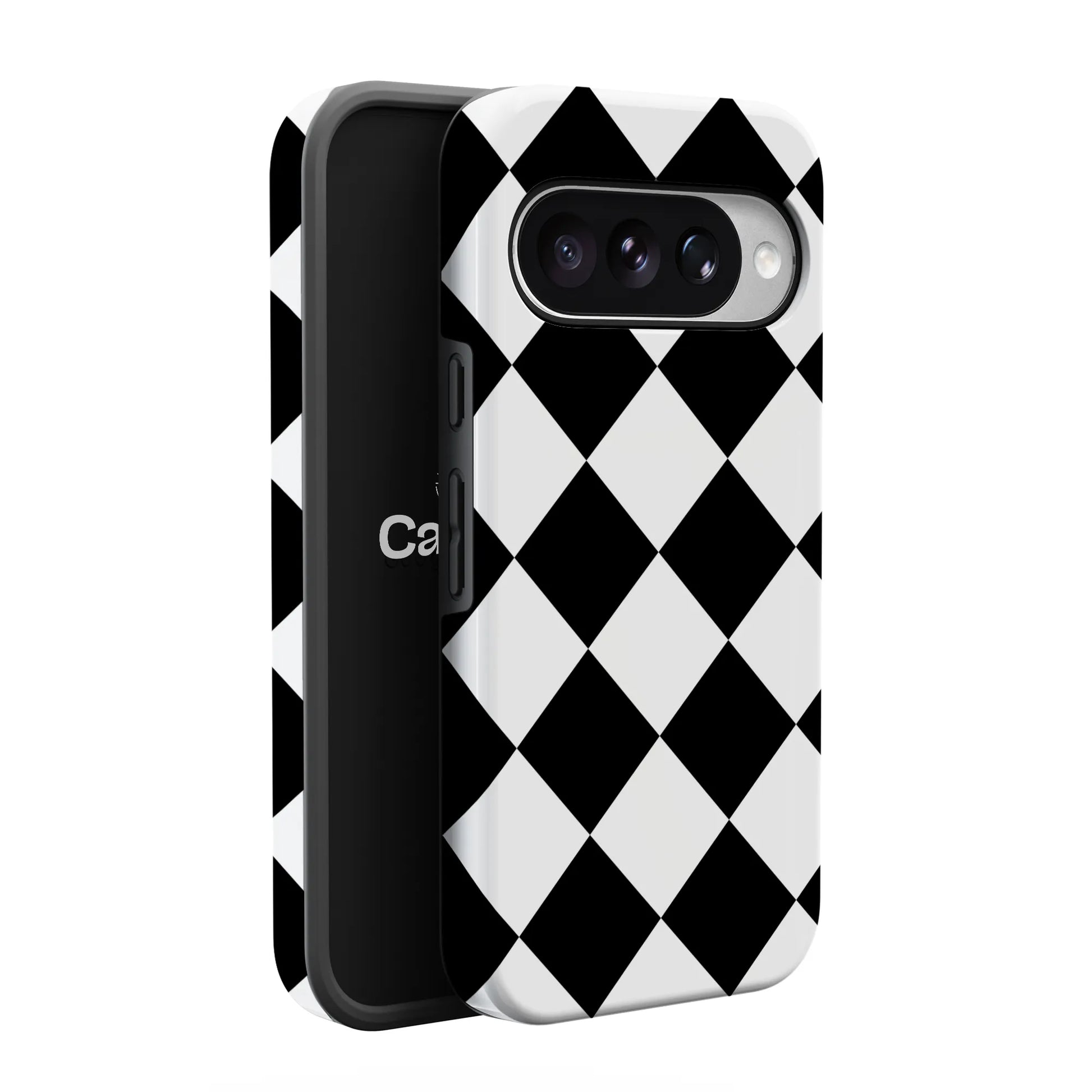 Black Checkerboard | High Contrast Design Case