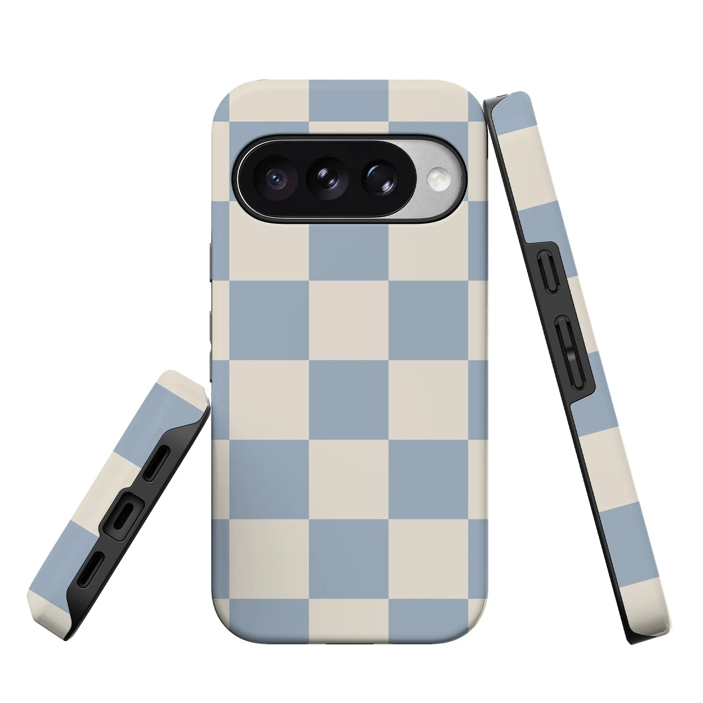 Fit Check | Light Blue Checkerboard Case