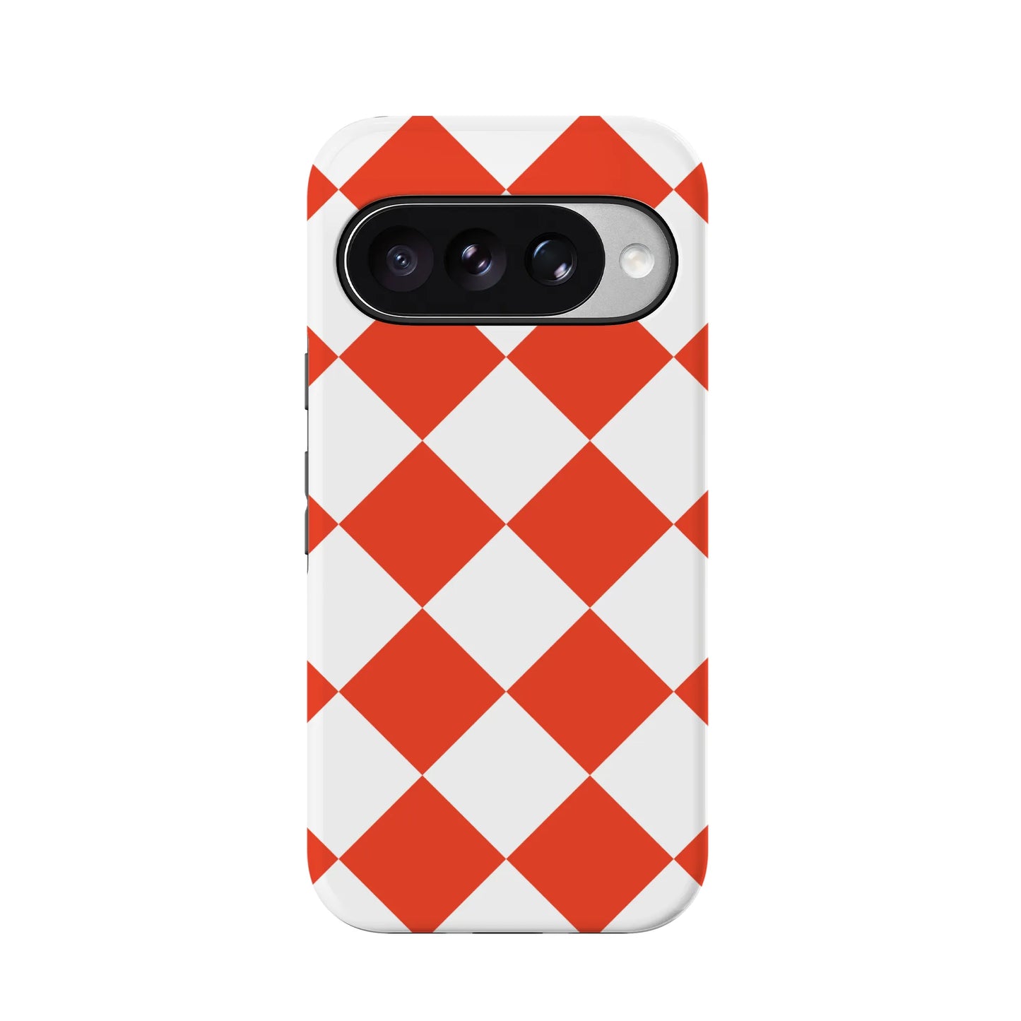 Red Checkerboard | High Contrast Design Case