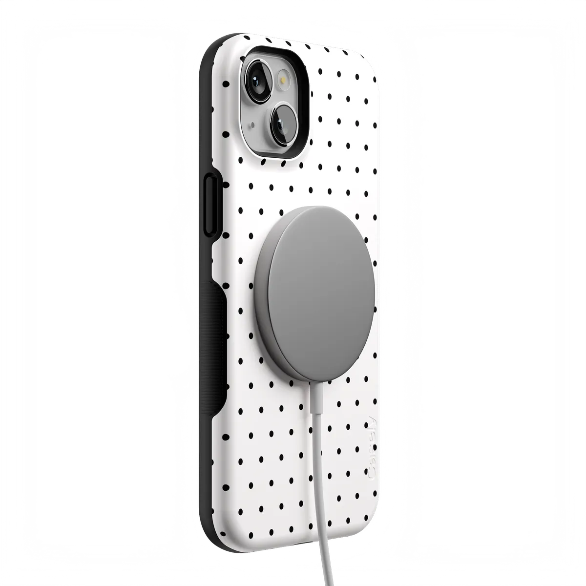 On the Dot | Black Polka Dot Case