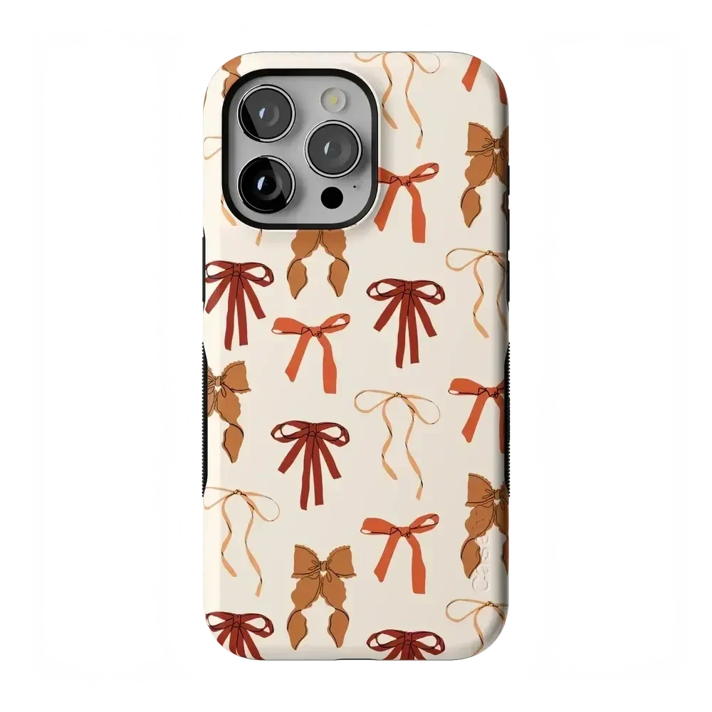 Fall Girlie | Pumpkin Spice Bows Case Phone Case get.casely Bold + MagSafe® iPhone 15 Pro Max