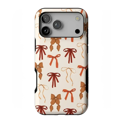 Fall Girlie | Pumpkin Spice Bows Case Phone Case get.casely Bold + MagSafe® iPhone 17 Pro Max