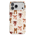 Fall Girlie | Pumpkin Spice Bows Case Phone Case get.casely Classic + MagSafe® iPhone 17 Pro Max