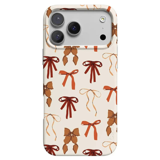Fall Girlie | Pumpkin Spice Bows Case Phone Case get.casely Classic + MagSafe® iPhone 17 Pro Max