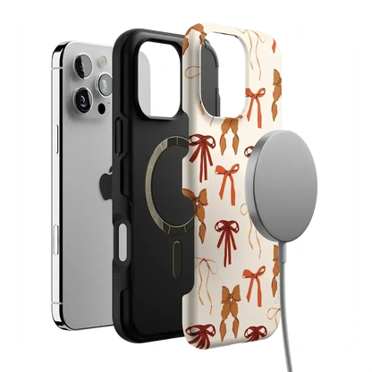 Fall Girlie | Pumpkin Spice Bows Case Phone Case get.casely