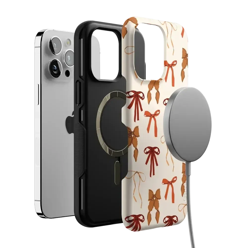 Fall Girlie | Pumpkin Spice Bows Case Phone Case get.casely