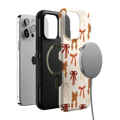 Fall Girlie | Pumpkin Spice Bows Case Phone Case get.casely