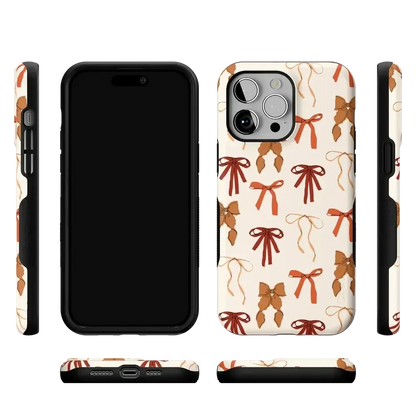 Fall Girlie | Pumpkin Spice Bows Case Phone Case get.casely
