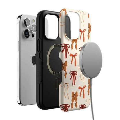 Fall Girlie | Pumpkin Spice Bows Case Phone Case get.casely