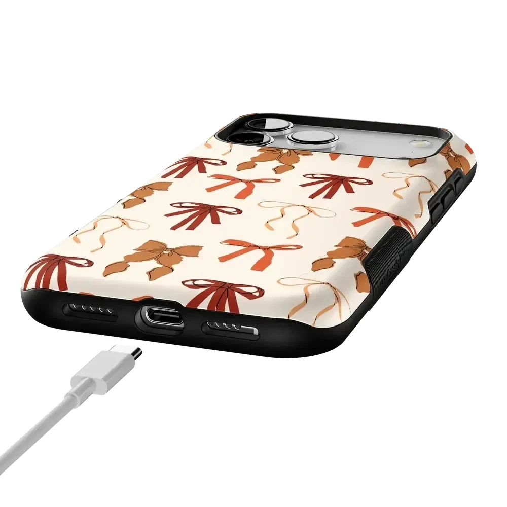 Fall Girlie | Pumpkin Spice Bows Case Phone Case get.casely
