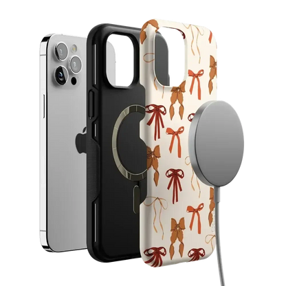 Fall Girlie | Pumpkin Spice Bows Case Phone Case get.casely