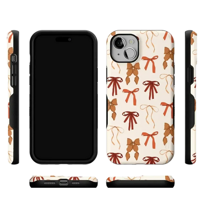 Fall Girlie | Pumpkin Spice Bows Case Phone Case get.casely