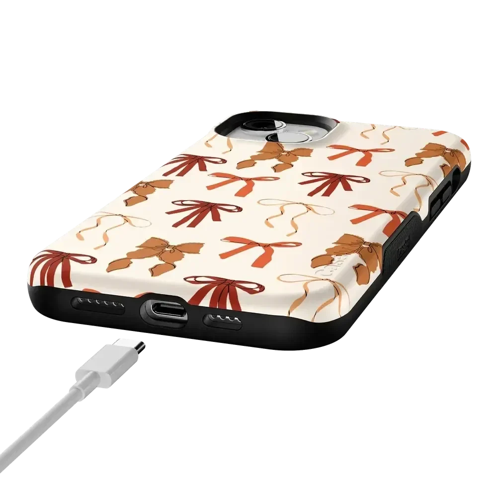 Fall Girlie | Pumpkin Spice Bows Case Phone Case get.casely