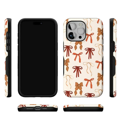Fall Girlie | Pumpkin Spice Bows Case Phone Case get.casely