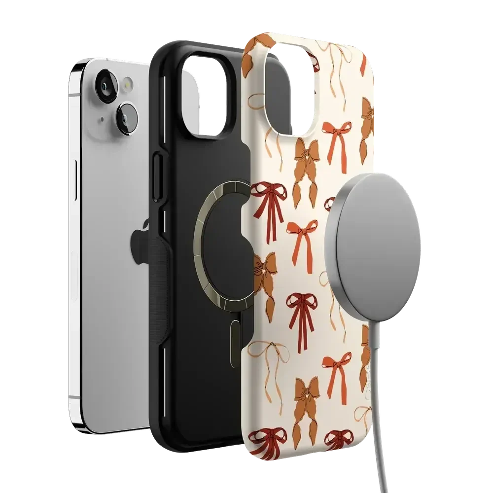 Fall Girlie | Pumpkin Spice Bows Case Phone Case get.casely