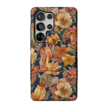 Fallen Gold | Antique Floral Case Phone Case get.casely Bold Flex + MagSafe® Galaxy S26 Ultra