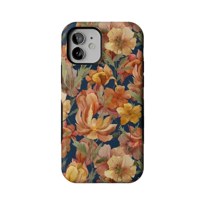 Fallen Gold | Antique Floral Case Phone Case get.casely Bold Flex + MagSafe® iPhone 12 Mini