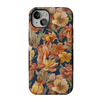 Fallen Gold | Antique Floral Case Phone Case get.casely Bold Flex + MagSafe® iPhone 14 Plus