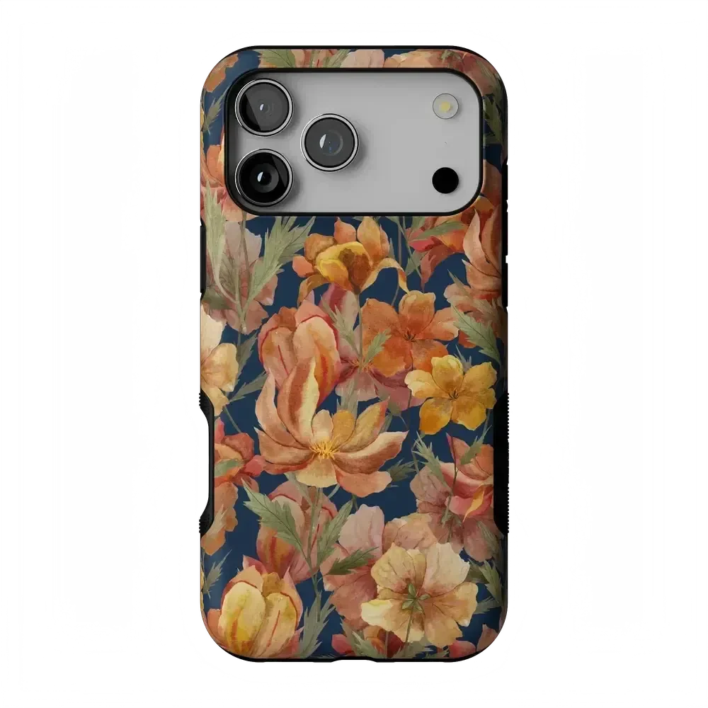 Fallen Gold | Antique Floral Case Phone Case get.casely Bold + MagSafe® iPhone 17 Pro Max