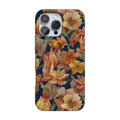 Fallen Gold | Antique Floral Case Phone Case get.casely Classic + MagSafe® iPhone 16 Pro Max