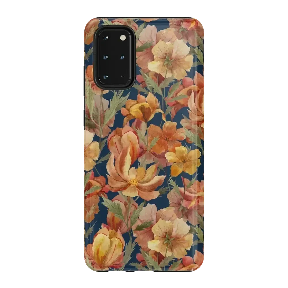 Fallen Gold | Antique Floral Case Phone Case get.casely Essential Galaxy S20 Plus
