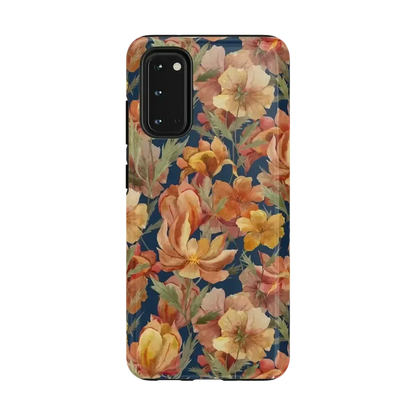 Fallen Gold | Antique Floral Case Phone Case get.casely Essential Galaxy S20
