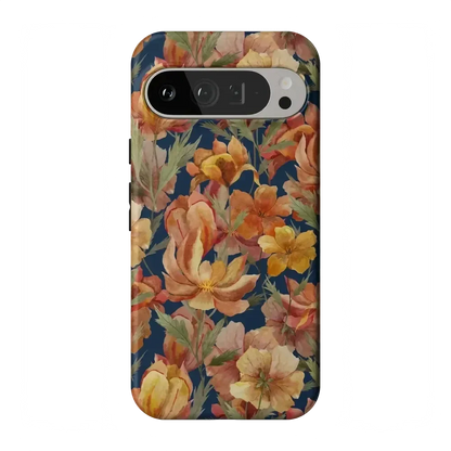 Fallen Gold | Antique Floral Case Phone Case get.casely Essential Google Pixel 9 Pro XL