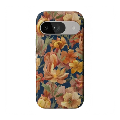Fallen Gold | Antique Floral Case Phone Case get.casely Essential Google Pixel 9
