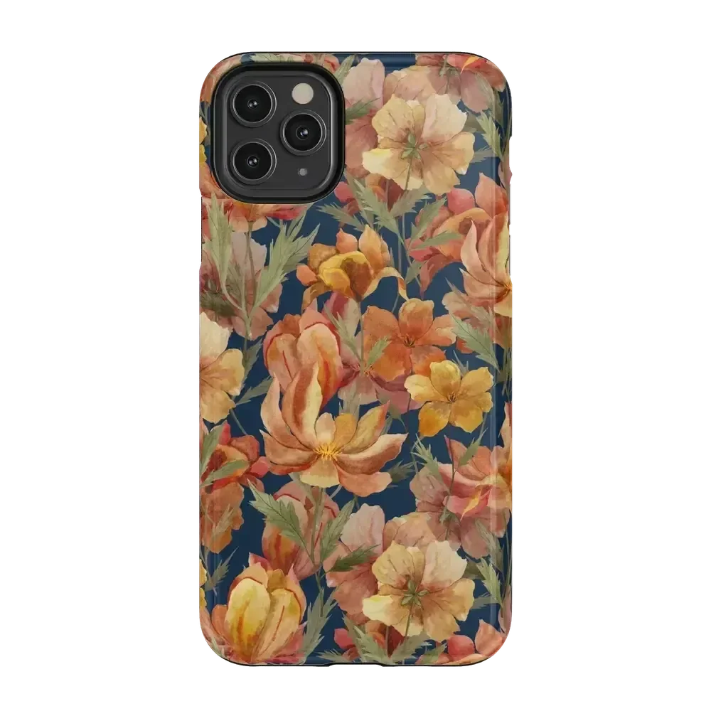 Fallen Gold | Antique Floral Case Phone Case get.casely Essential iPhone 11 Pro Max